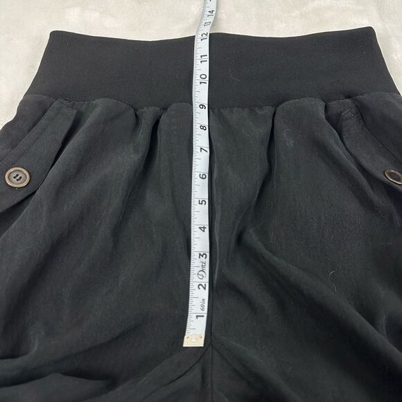 Anthropologie Maeve Women's S Cicerone Joggers Black Slouchy Multipocket Casual - Picture 13 of 15